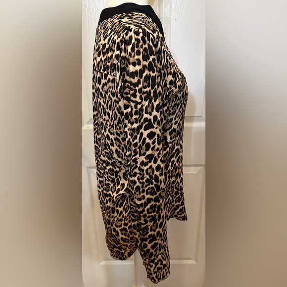 MNK Atelier Blouse Tan Brown  Size M - Picture 6 of 10